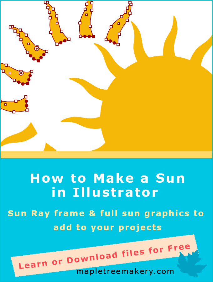 How to Draw a Sun in Illustrator