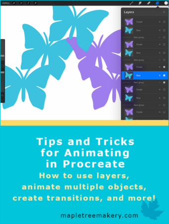 Tips and Tricks for Animating in Procreate