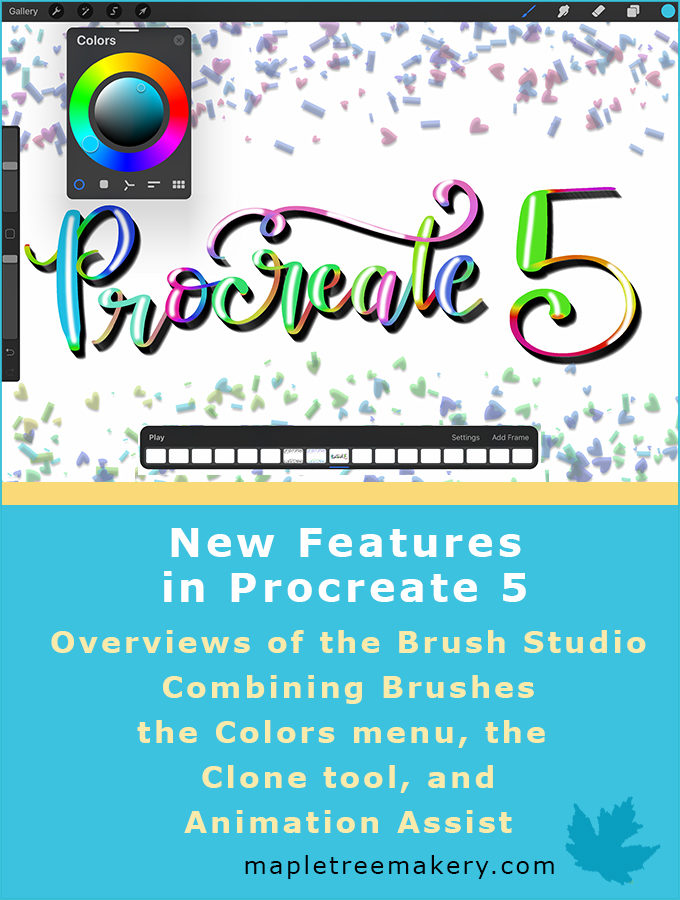 New Features in Procreate 5